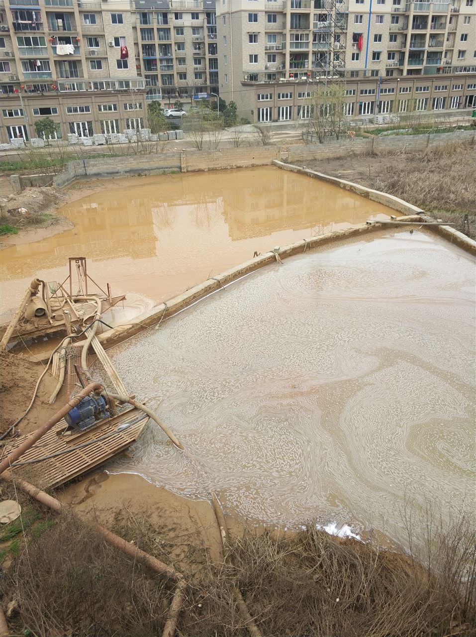 浑江沉淀池淤泥清理-厂区废水池淤泥清淤